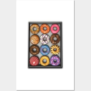 Box of Doughnuts Posters and Art